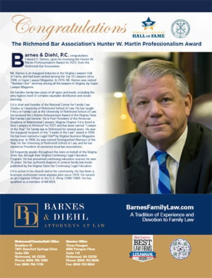 Ed Barnes Hunter Martin Award