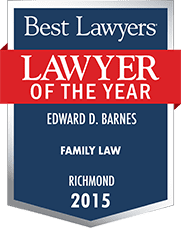 Best Lawyers | Lawyer Of The Year | Edward D. Barnes | Family Law | Richmond | 2015